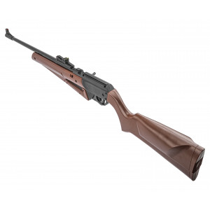 Винтовка пневматическая мультикомпрессионная Borner Flex Shot Multi-Pump, Brown кал. 4,5 мм (пластик, 3 Дж)