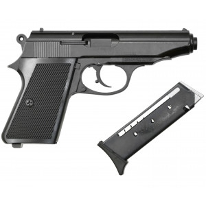 Сигнальный пистолет PP-S KURS (Walther PP) кал. 5,5 мм под 10ТК, черный
