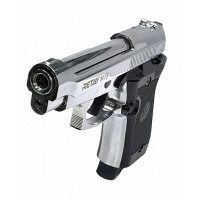 СХП Охолощенный пистолет Retay Mod 84 Beretta 84FS, кал. 9 мм, никель СХП Охолощенный пистолет Retay Mod 84 Beretta 84FS, кал. 9 мм, никель