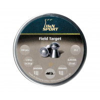 Пули H&N Field Target 6,35 мм, 1,58 грамм, 200 штук Пули H&N Field Target 6,35 мм, 1,58 грамм, 200 штук