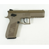 Пневматический пистолет ASG CZ P-09 FDE blowback (пулевой)