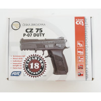 Пневматический пистолет ASG CZ 75 P-07 Duty Пневматический пистолет ASG CZ 75 P-07 Duty